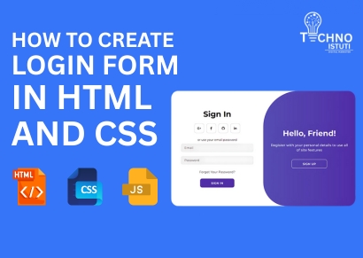 How to create a login form with HTML, CSS and JavaScript blog post